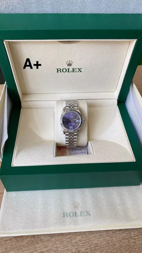 Rolex DateJust 31mm 278274 A+ Factory 1:1 Best Edition 904L Steel purple Roman Dial on Jubilee Bracelet DD2824 - Super Clone Watch | 1:1 Best Version