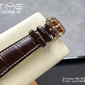 Breitling Navitimer Automatic 41mm RG BLSF White Dial on Brown Leather Strap A2824 V2 - Super Clone Watch | 1:1 Best Version