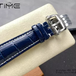 Breitling Navitimer Automatic 41mm SS BLSF Blue Dial on Blue Leather Strap A2824 V2 - Super Clone Watch | 1:1 Best Version