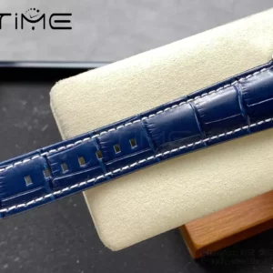 Breitling Navitimer Automatic 41mm SS BLSF Blue Dial on Blue Leather Strap A2824 V2 - Super Clone Watch | 1:1 Best Version