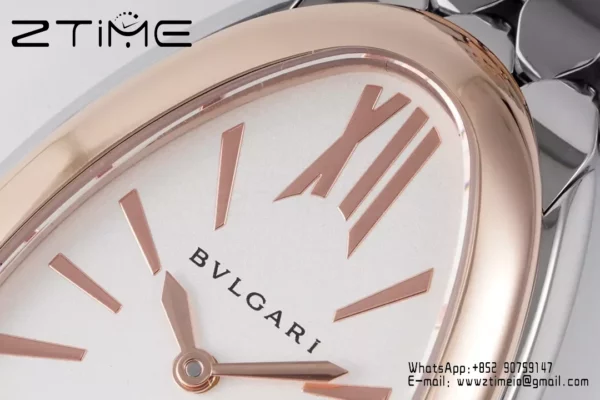 Bvlgari Serpenti Seduttori Watch SS 103144 BVF 1:1 Best Edition White Dial - Super Clone Watch | 1:1 Best Version