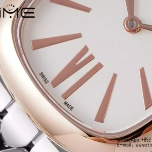 Bvlgari Serpenti Seduttori Watch SS 103144 BVF 1:1 Best Edition White Dial - Super Clone Watch | 1:1 Best Version
