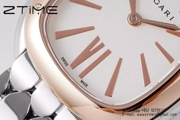Bvlgari Serpenti Seduttori Watch SS 103144 BVF 1:1 Best Edition White Dial - Super Clone Watch | 1:1 Best Version