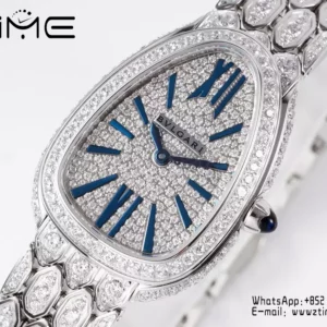 Bvlgari Serpenti Seduttori Watch SS 103159 BVF 1:1 Best Edition Diamonds Dial with Strap - Super Clone Watch | 1:1 Best Version