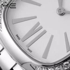 Bvlgari Serpenti Seduttori Watch SS 103361 BVF 1:1 Best Edition White Dial Diamonds Bezel - Super Clone Watch | 1:1 Best Version