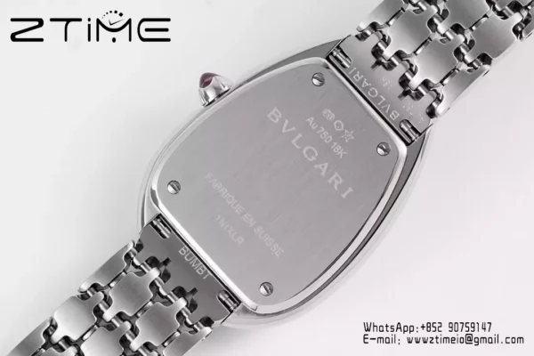 Bvlgari Serpenti Seduttori Watch SS 103361 BVF 1:1 Best Edition White Dial Diamonds Bezel - Super Clone Watch | 1:1 Best Version