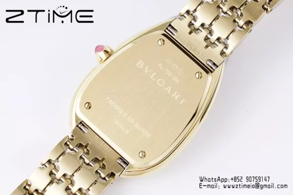 Bvlgari Serpenti Seduttori Watch YG 103145 BVF 1:1 Best Edition White Dial - Super Clone Watch | 1:1 Best Version