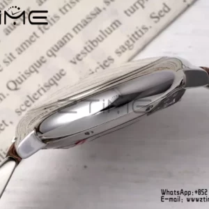カルティエ バロンブルー 33mm SS/YG AF 1:1 ベストエディション シルバーダイアル SS/YG ブレスレット SEIKO NH05A - スーパークローンウォッチ｜1:1 ベストバージョン