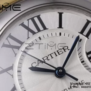 CARTIER Ballon Bleu 33mm SS/YG AF 1:1 Best Edition Silver Dial on SS/YG Bracelet SEIKO NH05A - Super Clone Watch | 1:1 Best Version