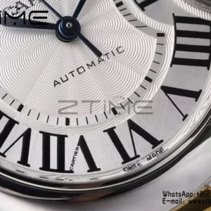 CARTIER Ballon Bleu 33mm SS/YG AF 1:1 Best Edition Silver Dial on SS/YG Bracelet SEIKO NH05A - Super Clone Watch | 1:1 Best Version