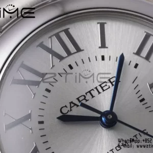 CARTIER Ballon Bleu WSBB0068 33mm SS AF 1:1 Best Edition Silver Dial on SS Bracelet SEIKO NH05A - Super Clone Watch | 1:1 Best Version