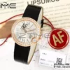 Cartier Ballon Blanc 30mm WJBL0005 RG AF 1:1 Best Edition Silver Dial Diamonds Bezel - Super Clone Watch | 1:1 Best Version