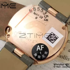 Cartier Ballon Blanc 30mm WJBL0008 RG AF 1:1 Best Edition Silver Dial Diamonds Bezel - Super Clone Watch | 1:1 Best Version