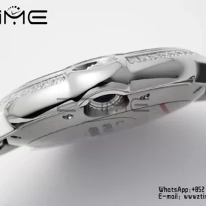 Cartier Ballon Bleu WSBB0021 33mm SS AF Factory 1:1 Best Edition white Dial on SS Bracelet A076 - Super Clone Watch | 1:1 Best Version