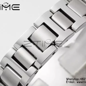 Cartier Ballon Bleu WSBB0046 33mm SS AF Factory 1:1 Best Edition Pink Dial on SS Bracelet A076 - Super Clone Watch | 1:1 Best Version