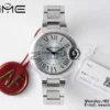 Cartier Ballon Bleu WSBB0062 33mm SS AF Factory 1:1 Best Edition Ice Blue Dial on SS Bracelet A076 - Super Clone Watch | 1:1 Best Version