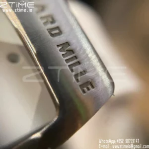 Richard Mille RM055 NTPT APS Factory 1:1 Best Edition Λευκή στεφάνη Λευκή κορώνα σε καουτσούκ λουράκι - Super Clone Watch | 1:1 Best Version