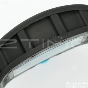 Richard Mille RM055 NTPT APS Factory 1:1 Best Edition Λευκό πλαίσιο Μπλε κορώνα Καουτσούκ λουράκι - Super Clone Watch | 1:1 Best Version