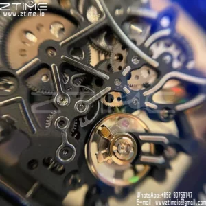 Richard Mille RM055 NTPT APS Factory 1:1 Best Edition Blue Bezel Blue Crown Rubber Strap - Super Clone Watch | 1:1 Best Version
