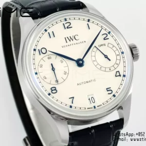IWC Portugieser Automatic SS IW501702 APS Factory 1:1 Best Edition White/Blue Dial - Super Clone Watch | 1:1 Best Version