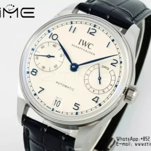 IWC Portugieser Automatic SS IW501702 APS Factory 1:1 Best Edition White/Blue Dial - Super Clone Watch | 1:1 Best Version