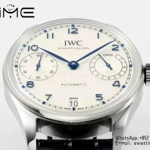 IWC Portugieser Automatic SS IW501702 APS Factory 1:1 Best Edition White/Blue Dial - Super Clone Watch | 1:1 Best Version