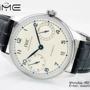 IWC Portugieser Automatic SS IW501702 APS Factory 1:1 Best Edition White/Blue Dial - Super Clone Watch | 1:1 Best Version