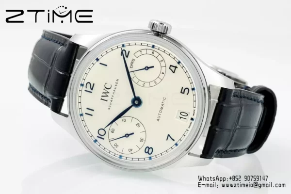 IWC Portugieser Automatic SS IW501702 APS Factory 1:1 Best Edition White/Blue Dial - Super Clone Watch | 1:1 Best Version