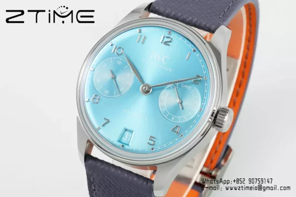 IWC Portugieser Automatic SS IW501708 APS Factory 1:1 Best Edition Light Blue Dial - Super Clone Watch | 1:1 Best Version