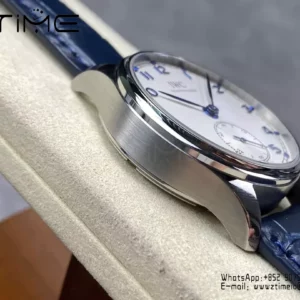 IWC Portuguese IW358304 GR Factory 1:1 Best Edition SS White Dial Blue Markers - Super Clone Watch | 1:1 Best Version
