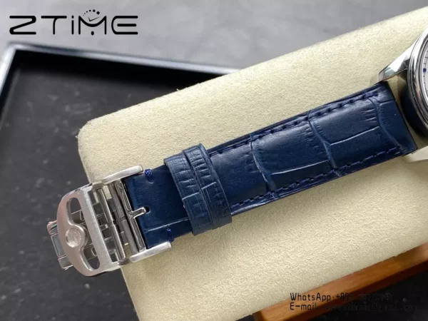 IWC Portuguese IW358304 GR Factory 1:1 Best Edition SS White Dial Blue Markers - Super Clone Watch | 1:1 Best Version
