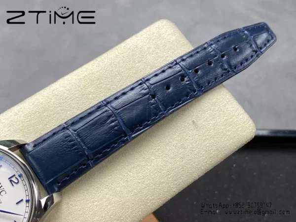 IWC Portuguese IW358304 GR Factory 1:1 Best Edition SS White Dial Blue Markers - Super Clone Watch | 1:1 Best Version