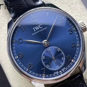 IWC Portuguese IW358305 GR Factory 1:1 Best Edition SS Blue Dial Silvery Markers - Super Clone Watch | 1:1 Best Version