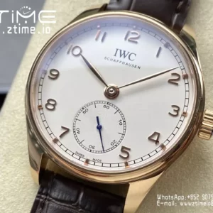 IWC Portuguese IW358306 GR Factory 1:1 Best Edition RG White Dial RG Markers - Super Clone Watch | 1:1 Best Version