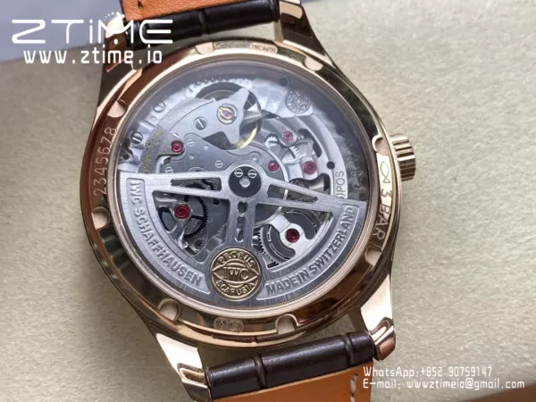 IWC Portuguese IW358303 GR Factory 1:1 Best Edition SS White Dial RG Markers - Super Clone Watch | 1:1 Best Version