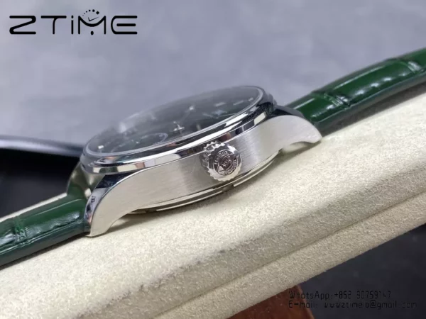 IWC Portuguese IW358310 GR Factory 1:1 Best Edition SS Green Dial Silvery Markers - Super Clone Watch | 1:1 Best Version