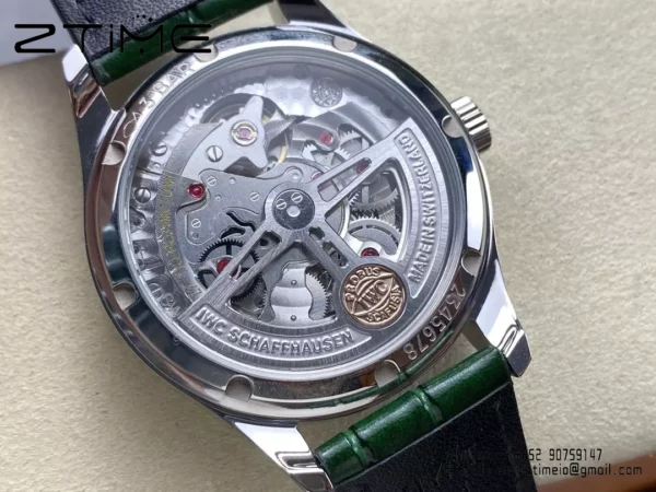 IWC Portuguese IW358310 GR Factory 1:1 Best Edition SS Green Dial Silvery Markers - Super Clone Watch | 1:1 Best Version