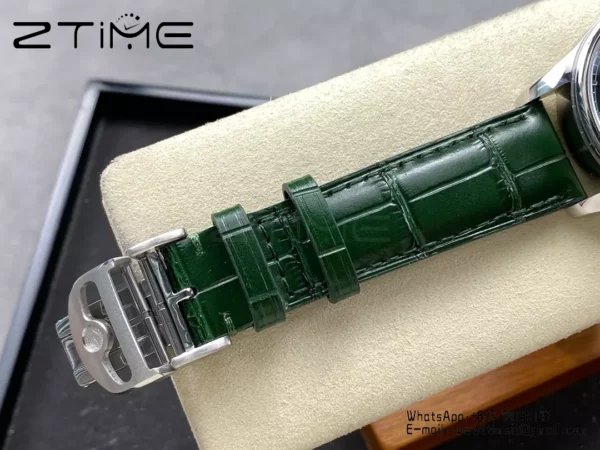 IWC Portuguese IW358310 GR Factory 1:1 Best Edition SS Green Dial Silvery Markers - Super Clone Watch | 1:1 Best Version