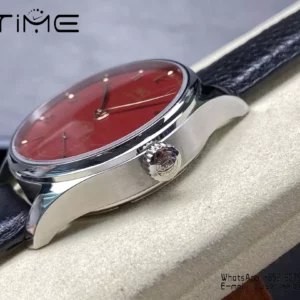 IWC Portuguese IW358315 GR Factory 1:1 Best Edition SS Red Dial Silvery Markers - Super Clone Watch | 1:1 Best Version