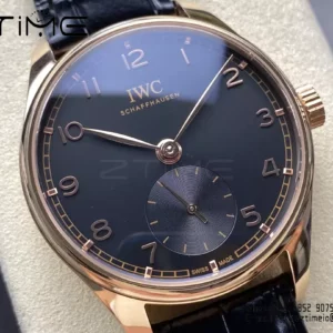 IWC Portuguese IW358401 GR Factory 1:1 Best Edition RG Browan Dial RG Markers - Super Clone Watch | 1:1 Best Version