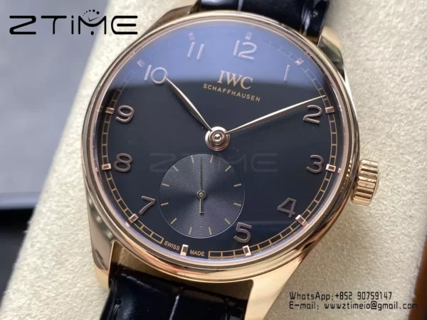 IWC Portuguese IW358401 GR Factory 1:1 Best Edition RG Browan Dial RG Markers - Super Clone Watch | 1:1 Best Version