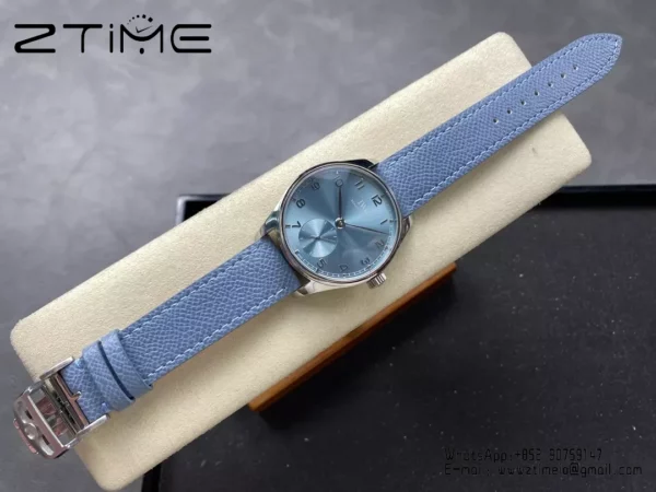 IWC Portuguese IW358402 GR Factory 1:1 Best Edition SS Ice Blue Dial Silvery Markers - Super Clone Watch | 1:1 Best Version