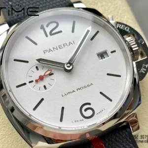 Panerai PAM1381 Luminor Due Luna Rossa 42mm VSF 1:1 Best Edition harmaalla nailonhihnalla P900 - Super Clone Watch | 1:1 Paras versio