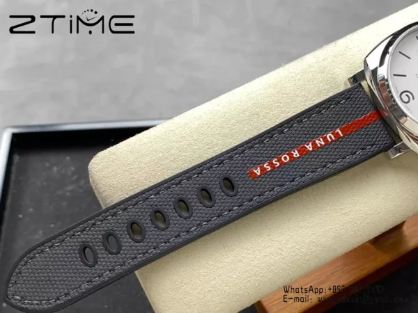 Panerai PAM1381 Luminor Due Luna Rossa 42mm VSF 1:1 Best Edition harmaalla nailonhihnalla P900 - Super Clone Watch | 1:1 Paras versio
