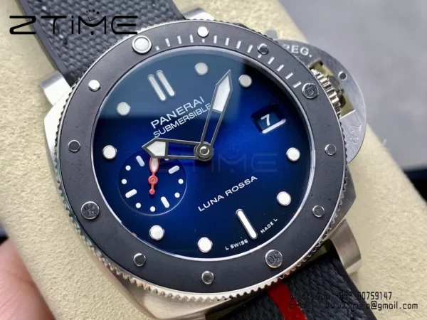 Panerai PAM1565 Submersible Luna Rossa 42mm VSF 1:1 Best Edition P900 - Super Clone Watch | 1:1 Best Version