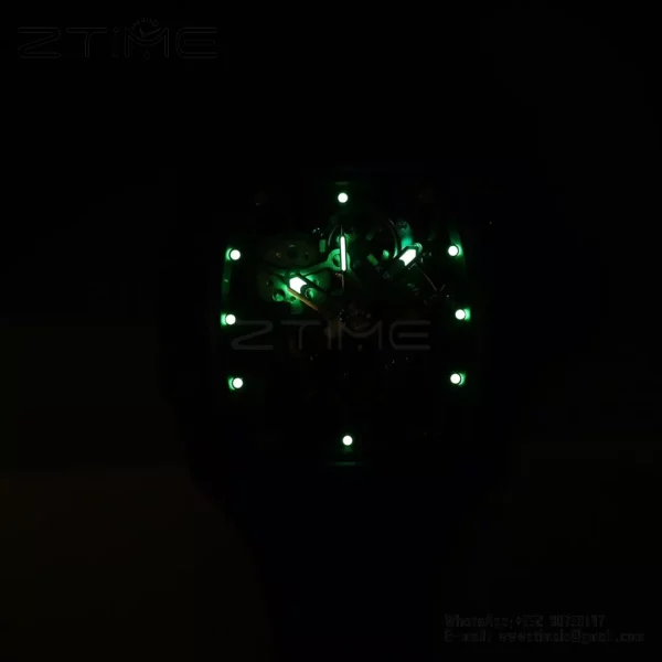 RICHARD MILLE RM35-01 Black Carbon BBR Factory Best Edition Black Nylon Strap - スーパークローンウォッチ｜1:1ベストバージョン