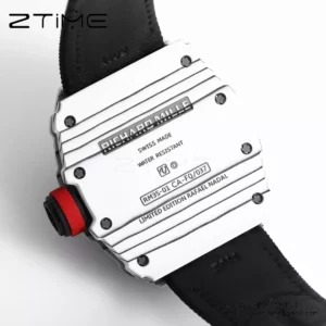 RICHARD MILLE RM35-01 White Carbon BBR Factory Best Edition Black Nylon Strap - Super Clone Watch | 1:1 Best Version