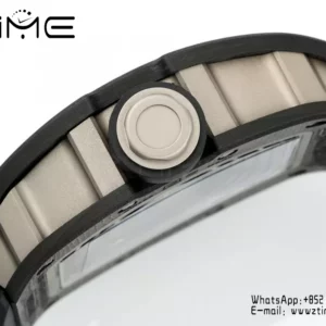 リシャール・ミル RM055 NTPT APSファクトリー 1:1ベスト・エディション ブラックベゼル ブラッククラウン ラバーストラップ - スーパークローンウォッチ｜1:1ベスト・バージョン