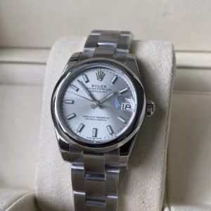 Rolex DateJust 31mm 278240 A+ Factory 1:1 Best Edition Silvery Dial on Oyster Bracelet DD2824 - Super Clone Watch | 1:1 Best Version