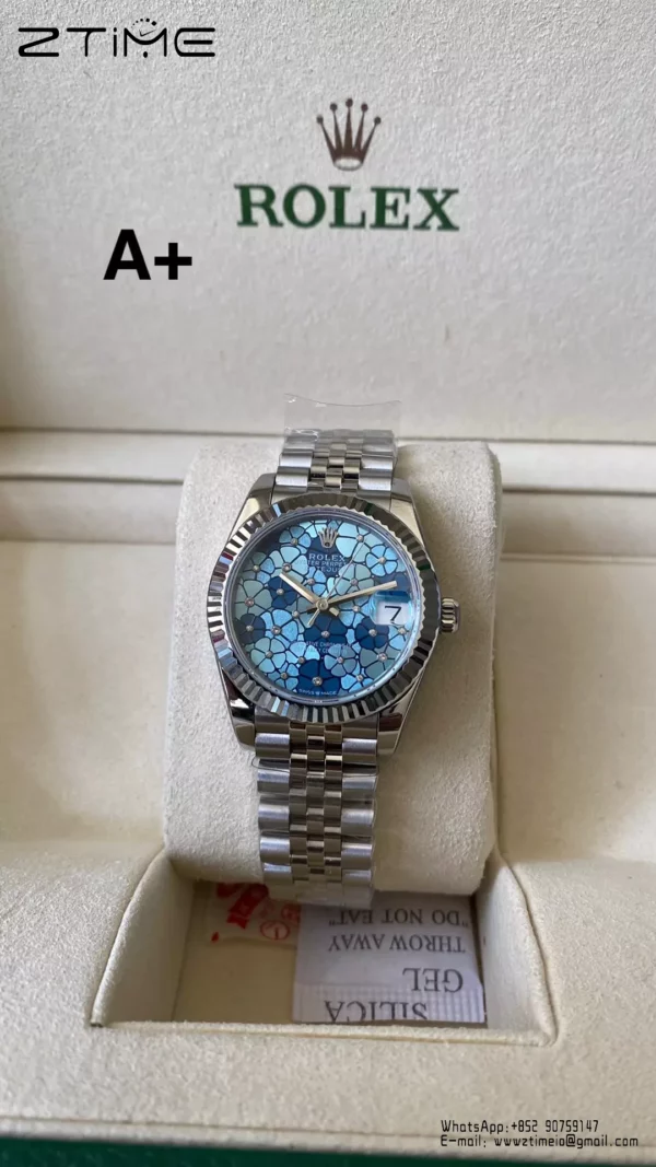 Rolex DateJust 31mm 278274-0036 A+ Factory 1:1 Best Edition Blue Dial on Jubilee Bracelet DD2824 - Super Clone Watch | 1:1 Best Version